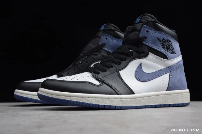 Reps LUCY Moon Retro 555088-115 High Blue Jordan 1 OG Air 0706